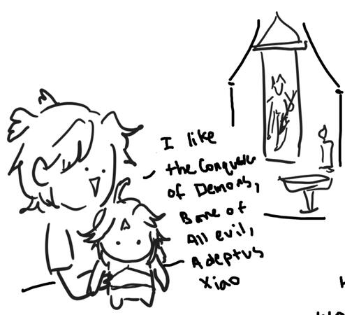 shrine doodle